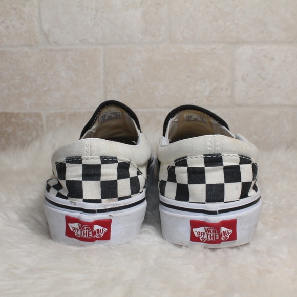 VANS Checkerboard Slip On Shoes - Picture 5 of 8